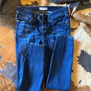 Madewell Blue Skinny Jeans Classic Style